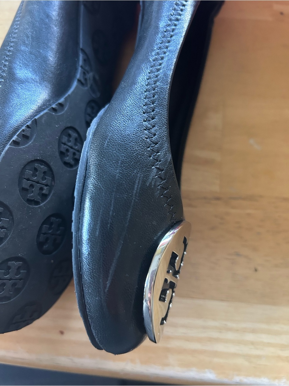 Tory Burch Classic Reva Ballet Flat - Picture 3 of 16